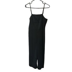 Wild Fable Women’s Cropped Black Jumpsuit Size S